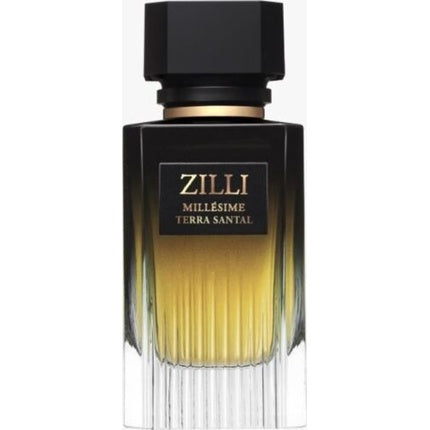 Parfum Zilli Millesime Terra Santal EDP, Culoare neagră și galben, Capacitate 100 ml