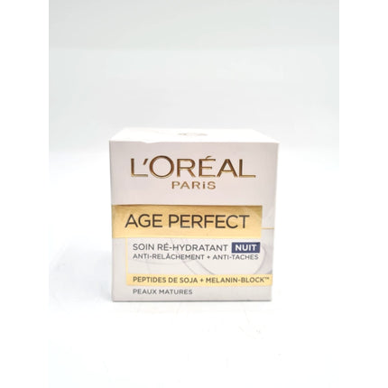 Cremă de noapte L'Oréal Paris Age Perfect, 50 ml, anti-îmbătrânire