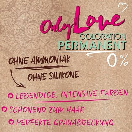 Vopsea de păr, Only Love, Castaniu 4.65, 143ml