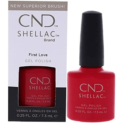 Lac de unghii, CND, Shellac First Love, roșu