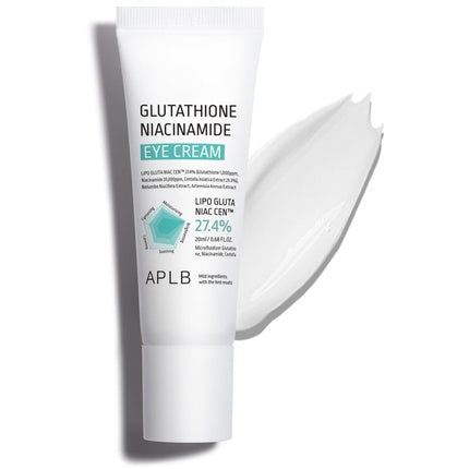Aplb Glutathione Niacinamide Eye Cream, Lipo Gluta Niac 27.4%, 0.68 fl oz (20 g), tub alb