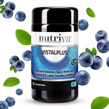 Nutriva Vistal Plus, Supliment alimentar pentru ochi obosiți și vederea bună, 100 comprimate