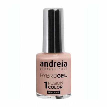 Lac de unghii Andreia Hybrid Fusion H88, culoare pudră, capac argintiu, 10.5ml