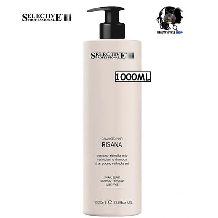 Șampon Selective Professional Risana, 1000ml, alb