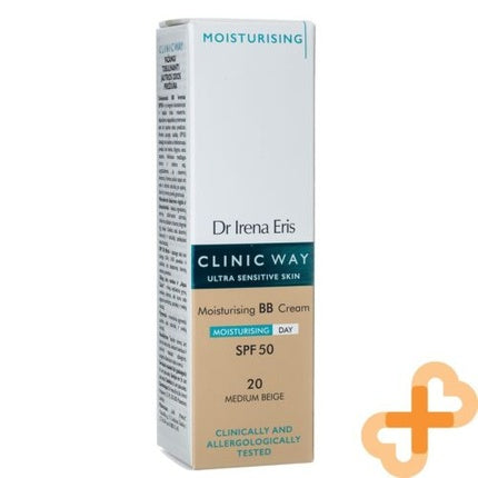 Cremă BB, Clinic Way, SPF50, medium beige