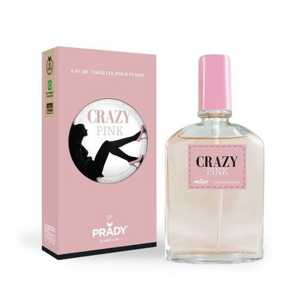 Parfum Prady Parfums, Crazy Pink pentru femei, Eau de Toilette spray, 90ml