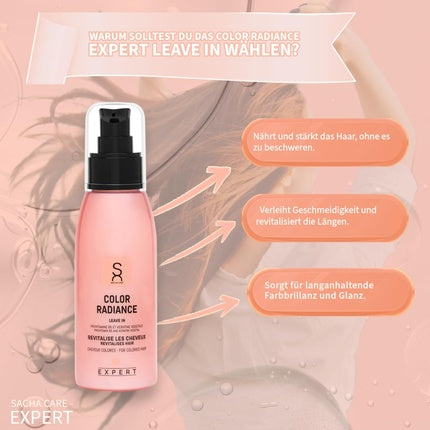 Condiționator fără clătire Expert Color Radiance cu Granate și Niacinamidă pentru strălucire, 185 g