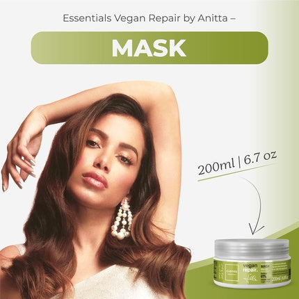 Mască de păr Cadiveu Essentials Vegan Repair by Anitta, 200ml