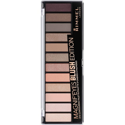 Fard de pleoape, Rimmel, MagnifEyes 002, rose/nude