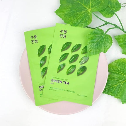 Masca faciala, Holika Holika, Pure Essence, ceai verde