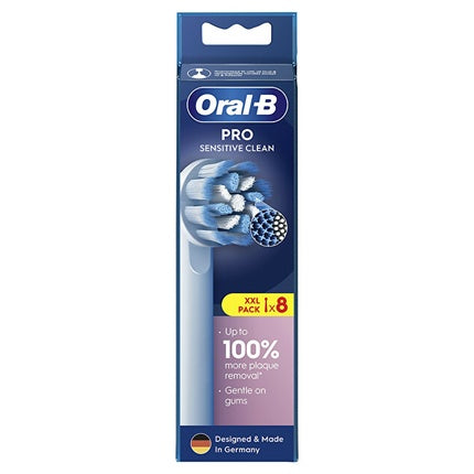 Set Perii Oral-B Pro Sensitive Clean E60, Alb-Albastru, 8 Bucăți