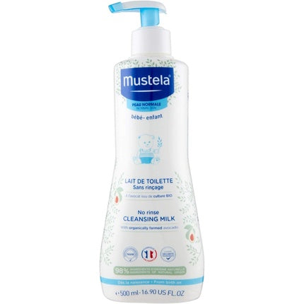 Lapte Demachiant Fara Clatire, Mustela, 500ml