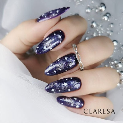 Lac de unghii UV, Claresa, Galaxy Purple, 5ml