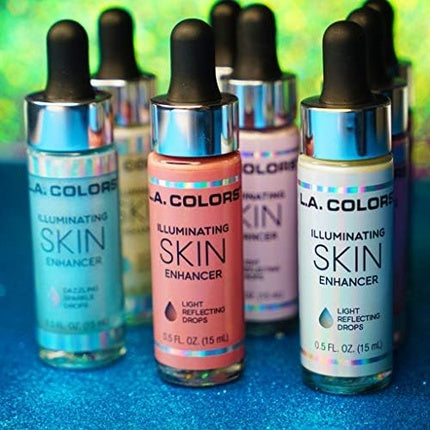 L.A. Colors Illuminating Skin Enhancer, CID244 Its Lit, 15ml, Culoare Aurie
