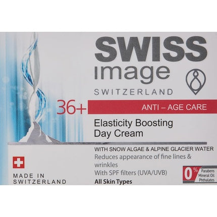 Crema de zi anti-aging Swiss Image, 50ml, argintiu