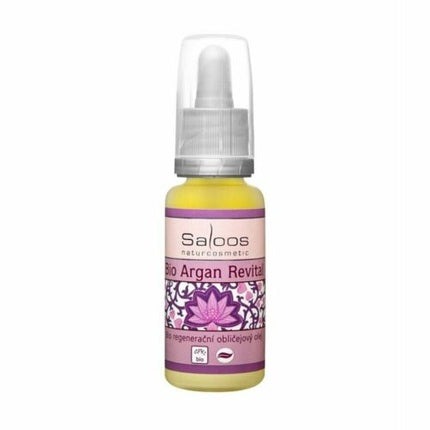 Ulei facial Saloos Argan Revital Bio-Regenerative, 20ml, sticlă cu pompă