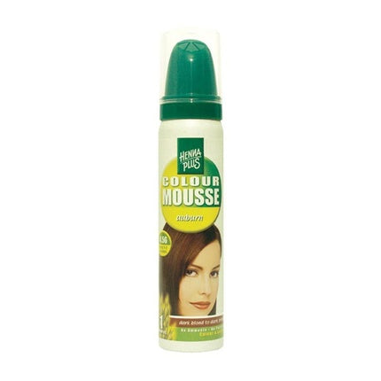 Mousse colorare păr Hennaplus Colour Mousse 100g Auburn