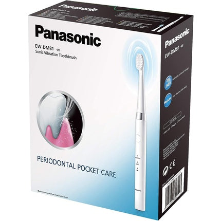 Periuță de dinți electrică Panasonic EW-DM81 cu funcție Soft Start, alb