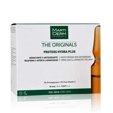 Set 30 Ampule, Martiderm Proteoglicanos Skin, pentru piele uscată