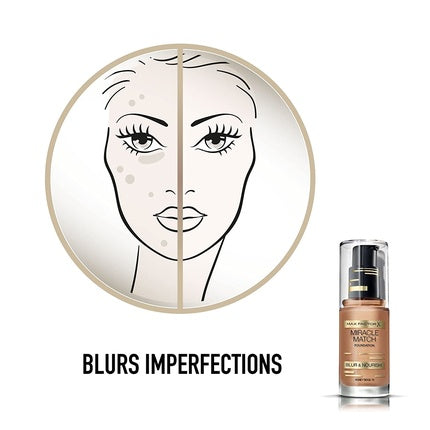 Fond de ten, Max Factor, Miracle Match, Honey Beige