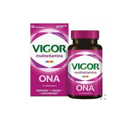 Vigor Multivitamin ONA 60 Tablete pentru Femei - Susținerea Sistemului Imunitar și a Stresului
