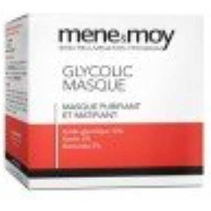 Mască Purificatoare Glycolic Masque, Mene&Moy, cu Acid Glicolic și Kaolin