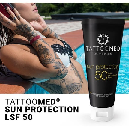 Cremă de protecție solară TattooMed, FPS50, 100ml