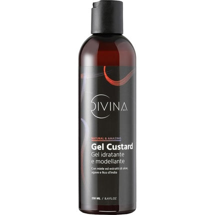 Gel Styling Păr, Divina Blk, Custard, 250ml, negru