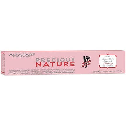 Vopsea de păr, Alfaparf Milano, Precious Nature 8.4 Blond Deschis cu Reflexe Bej, 60 ml