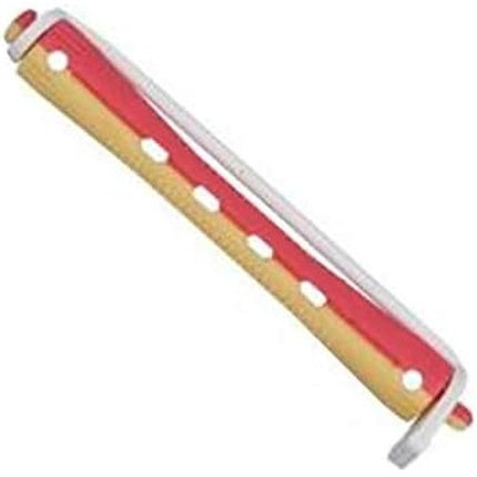 Eurostil Curler 12 Bicolor Long No. 9 Roșu Galben 9mm