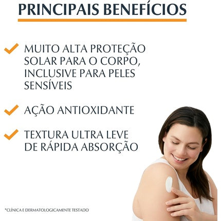 Loțiune de protecție solară, Eucerin, Sensitive Protect, SPF60, 150ml