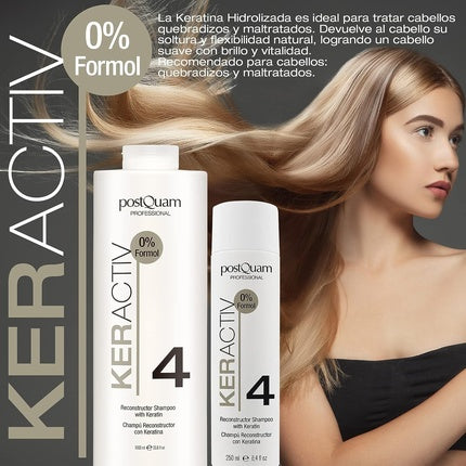 Șampon Reparator Keractiv cu Keratină Hidrolizată, 250 ml