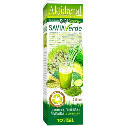 Loțiune, Tong-Il, Aktidrenal, verde, 250ml