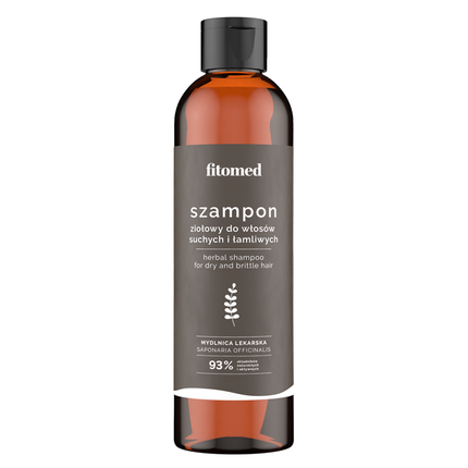 Șampon Fitomed, Șampon z herbal pentru păr uscat și fragil, Spălătorie medicinală (Saponaria officinalis), 93% ingrediente naturale