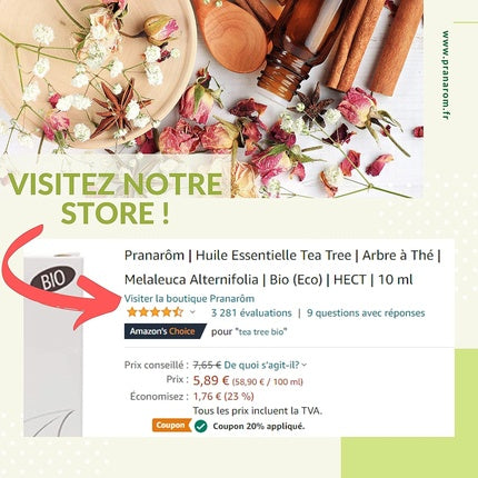 Extrait Parfum, Pranarôm, Vanille, Bio