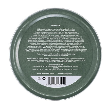 Gel păr, Men Rock, Pomade, portocaliu