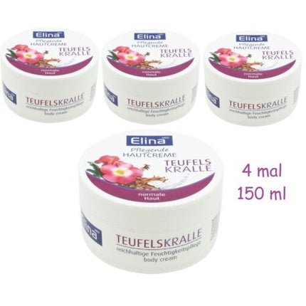 Cremă corp, Elina Med, Teufelskralle, 150 ml, 4 bucăți