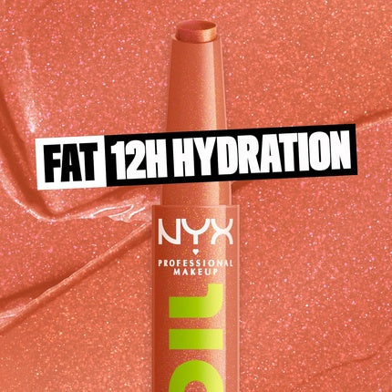 Balsam de buze NYX Slick Click, maro