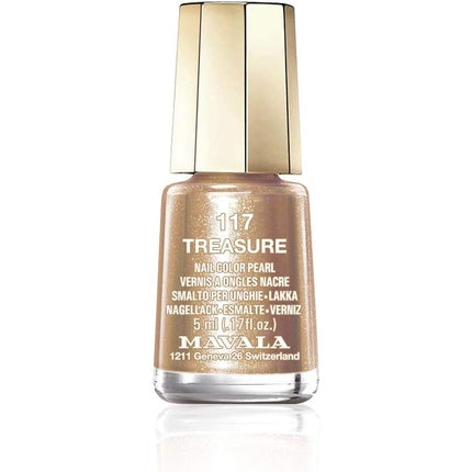 Smalton Mavala Mini Nail Colour Cream, Culoare Bej, 5ml