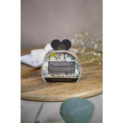 Săpun Bar, The English Soap Company, Inimioară, Iasomie Albă