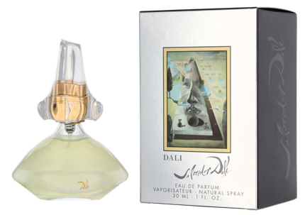 Salvador Dali Natural Spray Vaporizer, EDP 30ml, sticlă transparentă cu lichid galben