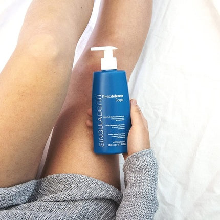 Lotiune corp Singuladerm Physiodefense hipoalergenica 200ml albastru