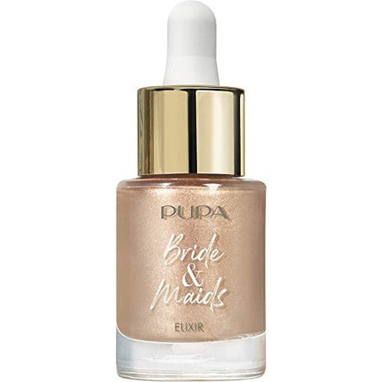 Serum Iluminator, Pupa Milano, Bride & Maids, 15ml, auriu