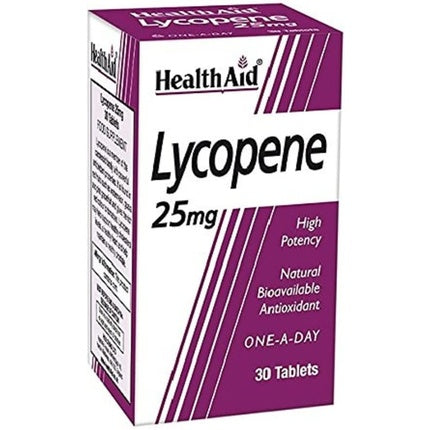 Suplimente antioxidante, Healthaid, Lycopene 25mg, 30 tablete