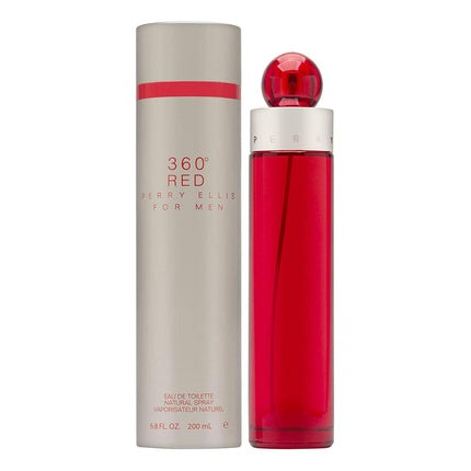 Eau de toiletă Perry Ellis 360 Red for Men, 200 ml