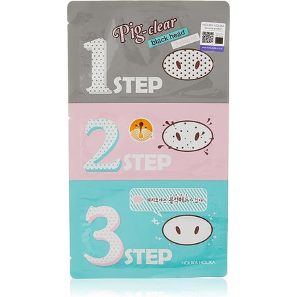 Masca exfoliantă și de curățare, Holika Holika, 25g, transparent