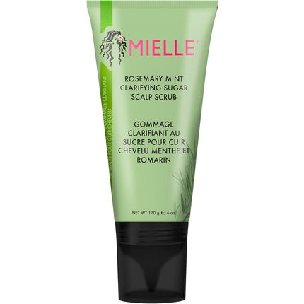 Mielle Rosemary Mint Clarifying Hair Sugar Scalp Scrub, 170g