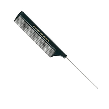 Pieptăn profesional cu coadă, Profi Friseur Kamm 510, negru