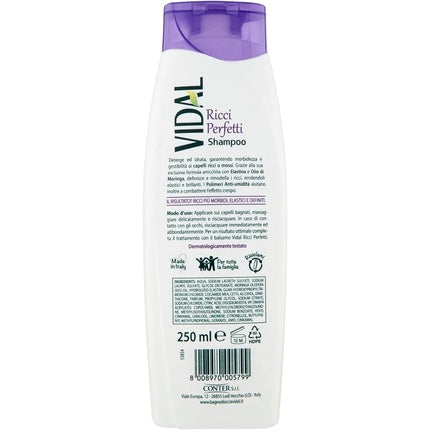 Șampon, Vidal, Ricci Perfetti, 250ml