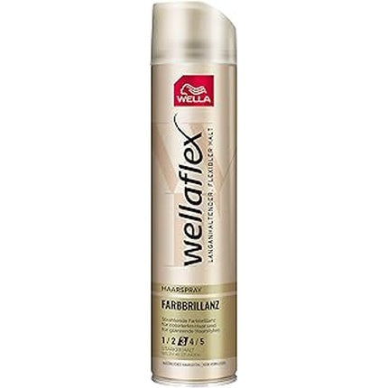Spray de fixare a părului Wella Wellaflex Hair Spray Colour Brilliance, 250 ml